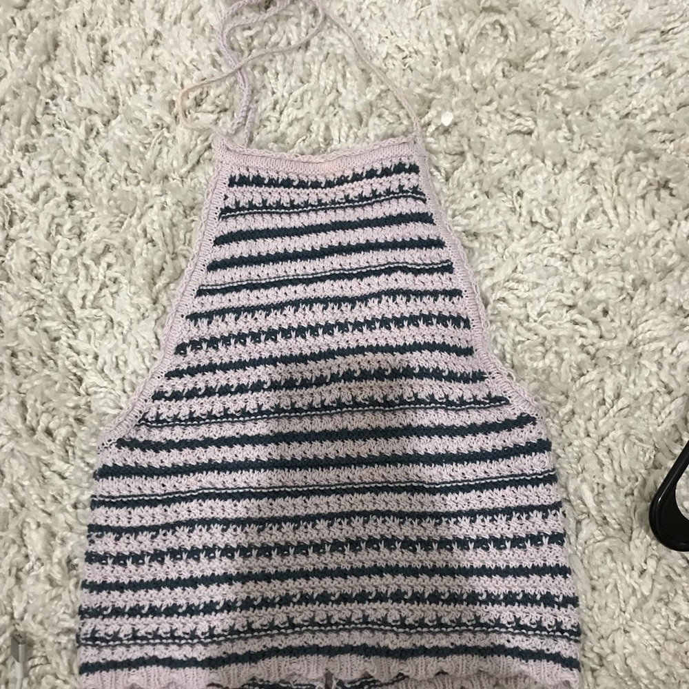 Urban Outfitters knitted halter top.